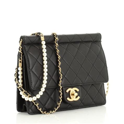 chanel pearl bag|chanel small quilted bag.